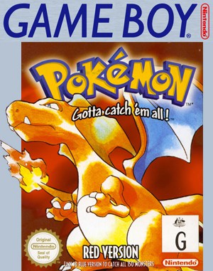 Pokémon Red Version Game Boy front cover