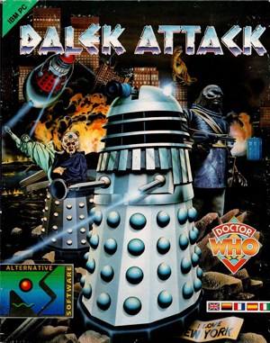 Dalek Attack DOS front cover