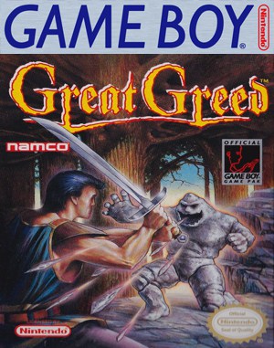 Great Greed Game Boy front cover