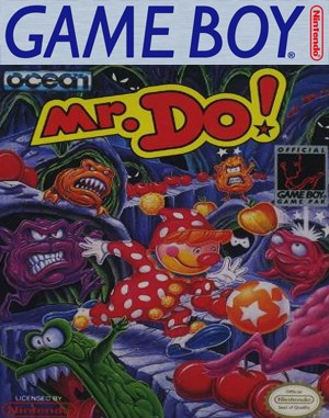 Mr. Do! Game Boy front cover