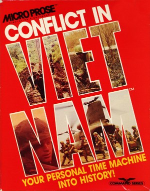 Conflict in Vietnam DOS front cover