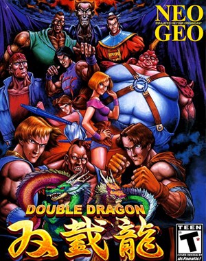 Double Dragon Neo Geo front cover