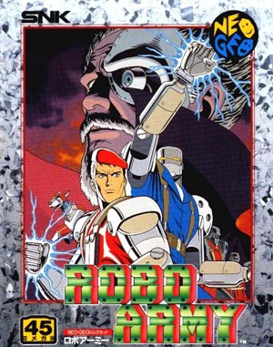 Robo Army Neo Geo front cover