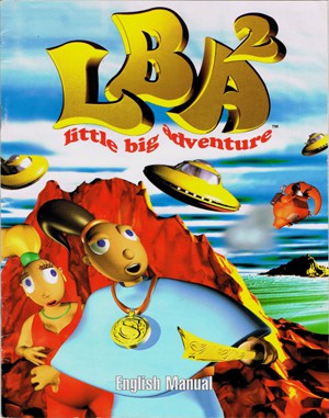 Little Big Adventure 2 DOS front cover
