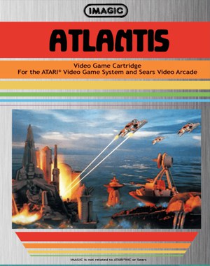 Atlantis Atari-2600 front cover