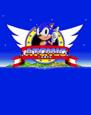 Atomic Sonic Sega Genesis front cover