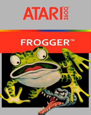 Frogger Atari-2600 front cover