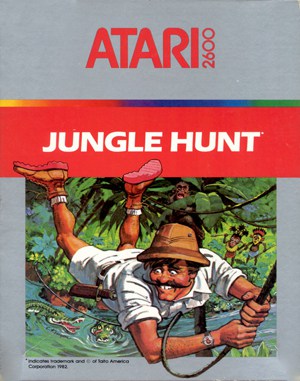 Jungle Hunt Atari-2600 front cover
