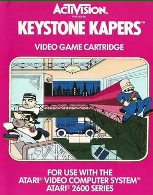 Keystone Kapers Atari-2600 front cover