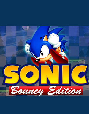 Sonic 1: Bouncy Edition Sega Genesis front cover