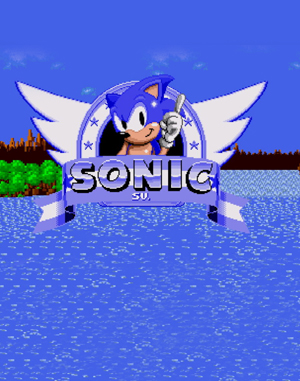 Sonic 1 Special Version Sega Genesis front cover