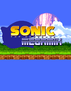 Sonic Megamix Sega Genesis front cover