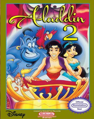 Aladdin II NES  front cover