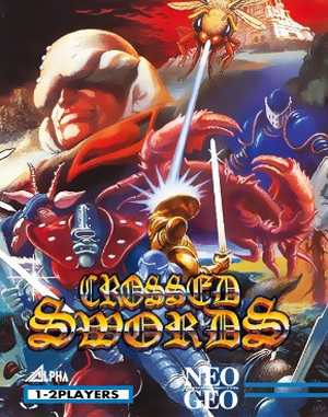 Crossed Swords Neo Geo front cover