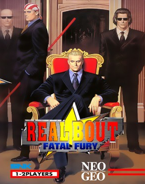 Ægte Bout Fatal Fury Neo Geo Front Cover
