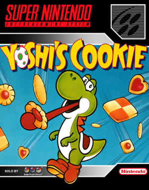Yoshis Cookie SNES -Titelseite